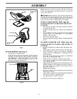 Preview for 7 page of Poulan Pro 405327 Operator'S Manual