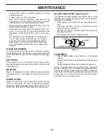 Preview for 18 page of Poulan Pro 405327 Operator'S Manual