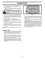 Preview for 16 page of Poulan Pro 406255 Operator'S Manual