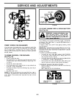 Preview for 24 page of Poulan Pro 406255 Operator'S Manual