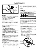 Preview for 20 page of Poulan Pro 407139 Owner'S Manual