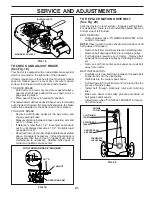 Preview for 21 page of Poulan Pro 412492 Operator'S Manual