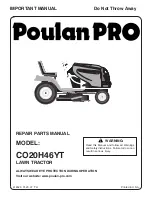 Poulan Pro 412525 Parts Manual preview