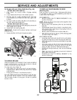 Preview for 22 page of Poulan Pro 413420 Owner'S Manual