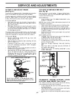 Preview for 21 page of Poulan Pro 418791 Operator'S Manual