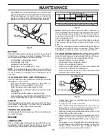 Preview for 17 page of Poulan Pro 419055 Owner'S Manual