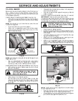 Preview for 21 page of Poulan Pro 419055 Owner'S Manual