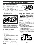 Preview for 23 page of Poulan Pro 419055 Owner'S Manual