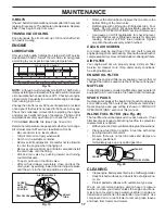 Preview for 17 page of Poulan Pro 419756 Operator'S Manual