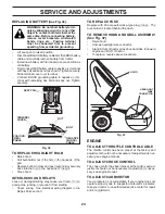 Preview for 23 page of Poulan Pro 419756 Operator'S Manual