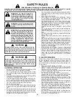 Preview for 2 page of Poulan Pro 419764 Operator'S Manual