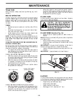 Preview for 15 page of Poulan Pro 419764 Operator'S Manual