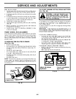 Preview for 22 page of Poulan Pro 419764 Operator'S Manual