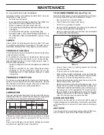 Preview for 18 page of Poulan Pro 420408 Operator'S Manual