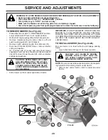 Preview for 20 page of Poulan Pro 420408 Operator'S Manual