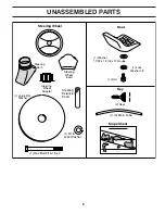 Preview for 5 page of Poulan Pro 425001 Operator'S Manual