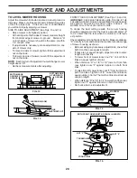 Preview for 20 page of Poulan Pro 425001 Operator'S Manual