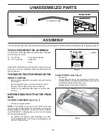 Preview for 5 page of Poulan Pro 430097 Operator'S Manual