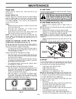 Preview for 13 page of Poulan Pro 430097 Operator'S Manual