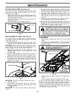 Preview for 15 page of Poulan Pro 430097 Operator'S Manual