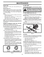 Preview for 15 page of Poulan Pro 433413 Operator'S Manual