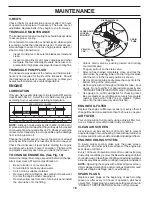 Preview for 16 page of Poulan Pro 433413 Operator'S Manual