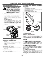 Preview for 24 page of Poulan Pro 433413 Operator'S Manual