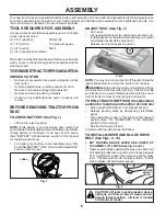 Preview for 6 page of Poulan Pro 433432 Operator'S Manual