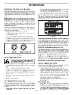 Preview for 14 page of Poulan Pro 433432 Operator'S Manual