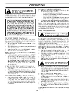 Preview for 15 page of Poulan Pro 433432 Operator'S Manual