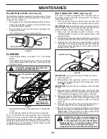 Preview for 20 page of Poulan Pro 433432 Operator'S Manual