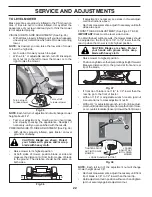 Preview for 22 page of Poulan Pro 433432 Operator'S Manual