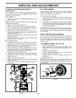 Preview for 23 page of Poulan Pro 433432 Operator'S Manual