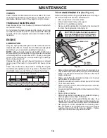 Preview for 16 page of Poulan Pro 438511 Operator'S Manual