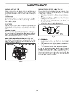 Preview for 17 page of Poulan Pro 438511 Operator'S Manual