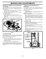 Preview for 20 page of Poulan Pro 438511 Operator'S Manual