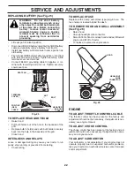 Preview for 22 page of Poulan Pro 438511 Operator'S Manual