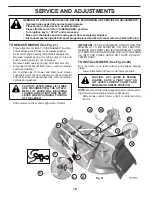 Preview for 18 page of Poulan Pro 438706 Operator'S Manual