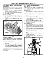 Preview for 21 page of Poulan Pro 438706 Operator'S Manual