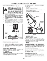 Preview for 23 page of Poulan Pro 438706 Operator'S Manual