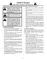 Preview for 2 page of Poulan Pro 532 40 36-87 Operator'S Manual