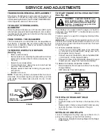 Preview for 23 page of Poulan Pro 532 40 36-87 Operator'S Manual