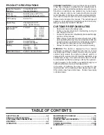 Preview for 4 page of Poulan Pro 532438867R1 User Manual