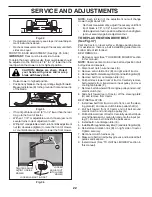 Preview for 22 page of Poulan Pro 85-50 Operator'S Manual