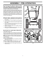 Preview for 5 page of Poulan Pro 96192001900 Owner'S Manual