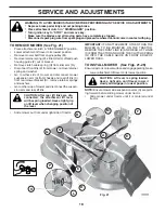 Preview for 18 page of Poulan Pro PB20A46 Operator'S Manual