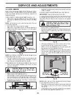 Preview for 23 page of Poulan Pro PBLGT2654 Operator'S Manual