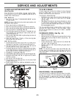 Preview for 24 page of Poulan Pro PBLGT2654 Operator'S Manual