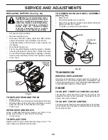 Preview for 26 page of Poulan Pro PBLGT2654 Operator'S Manual