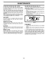 Preview for 19 page of Poulan Pro PD25PH48STD Owner'S Manual